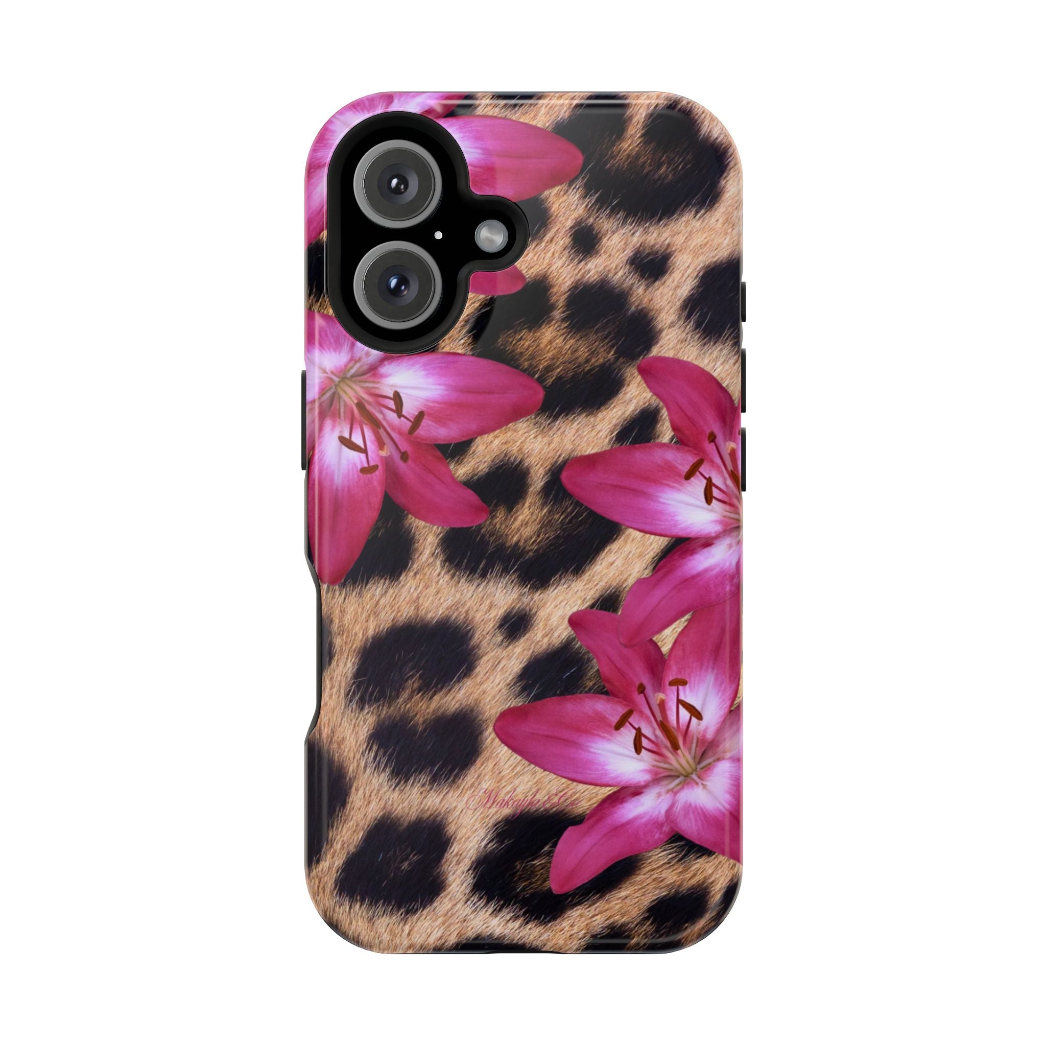 Floral Leopard