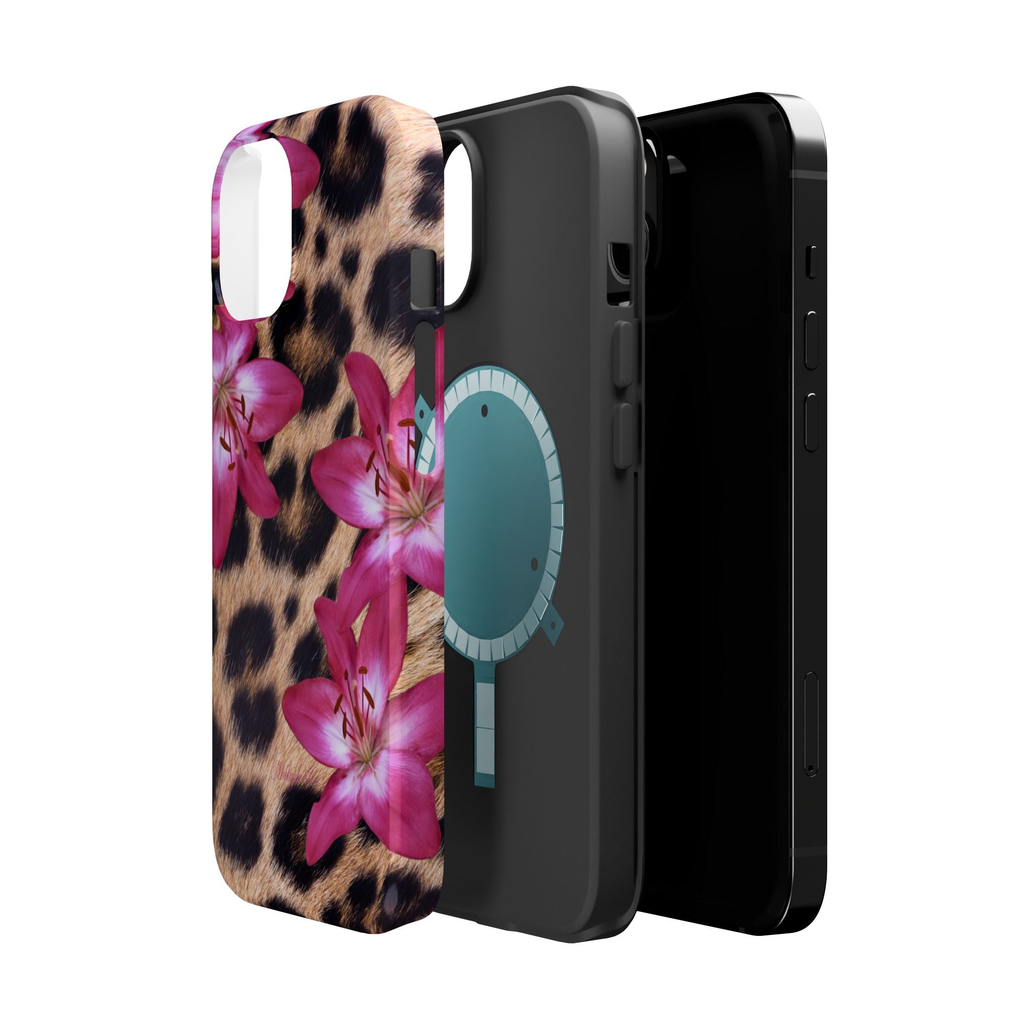 Floral Leopard