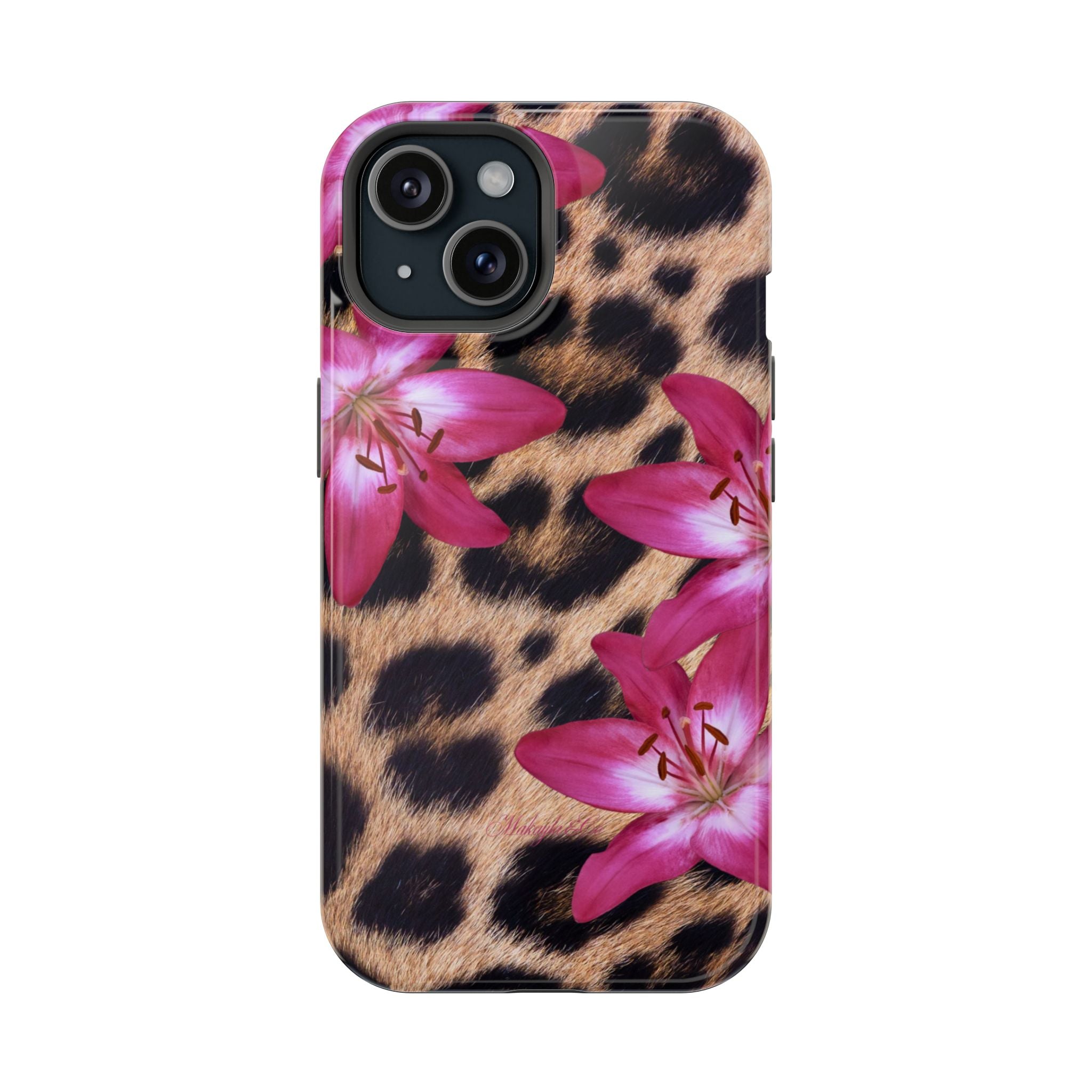 Floral Leopard