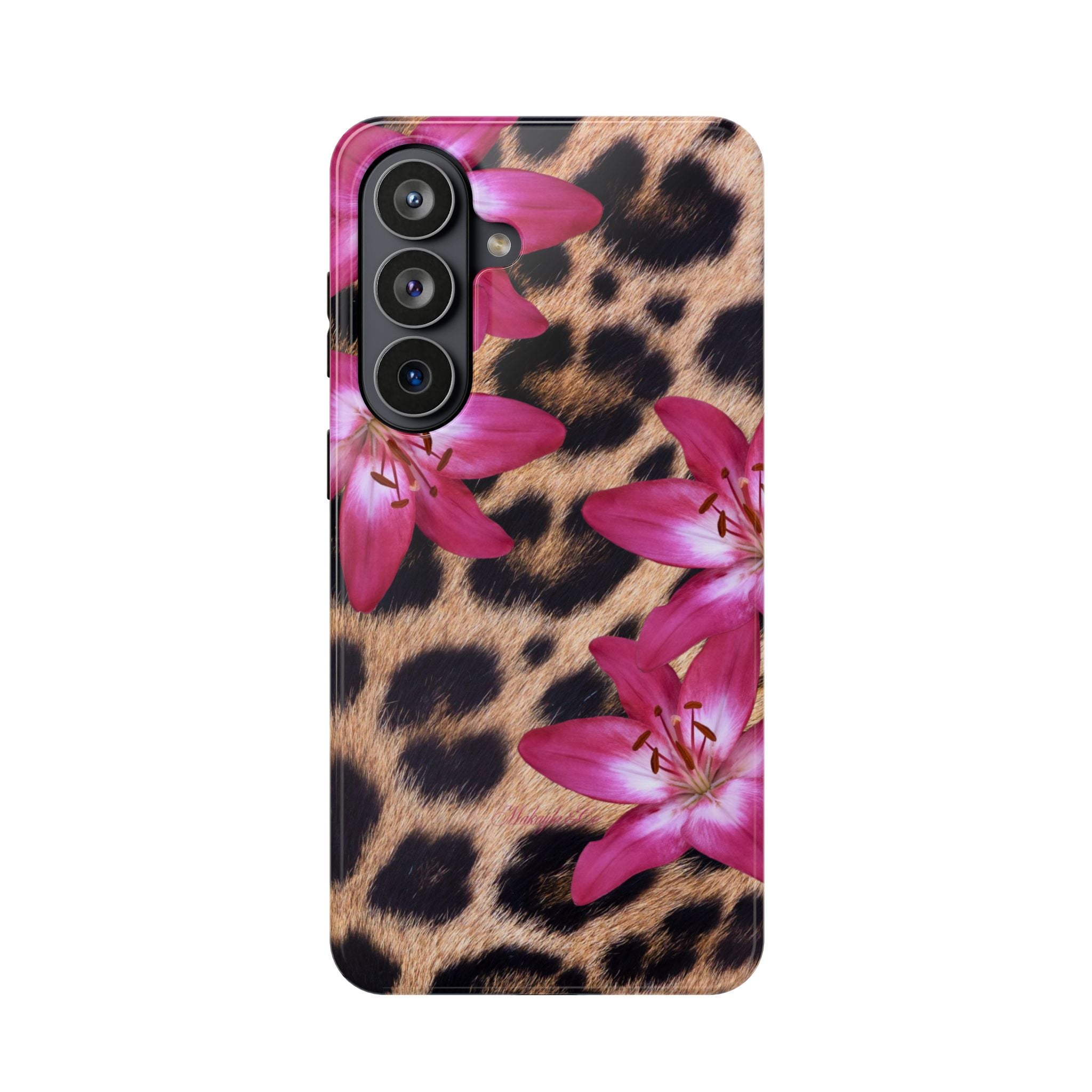 Floral Leopard