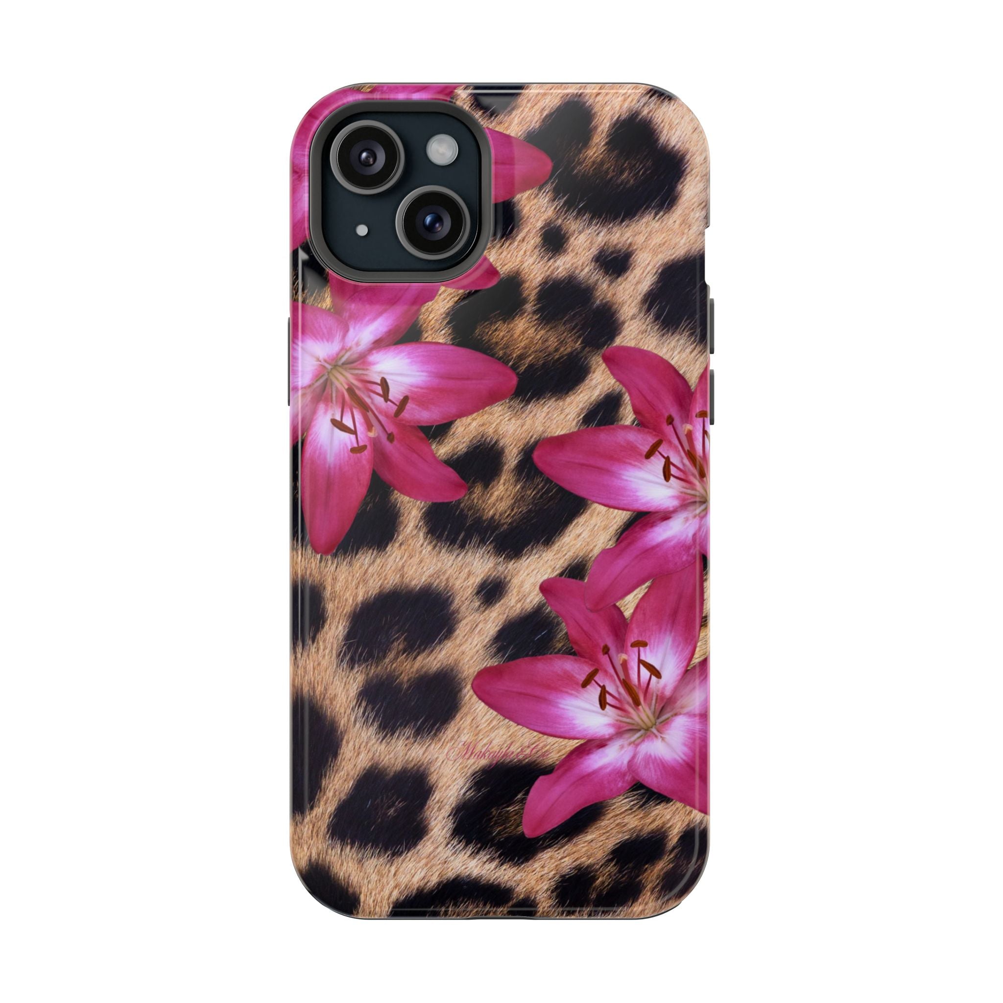 Floral Leopard