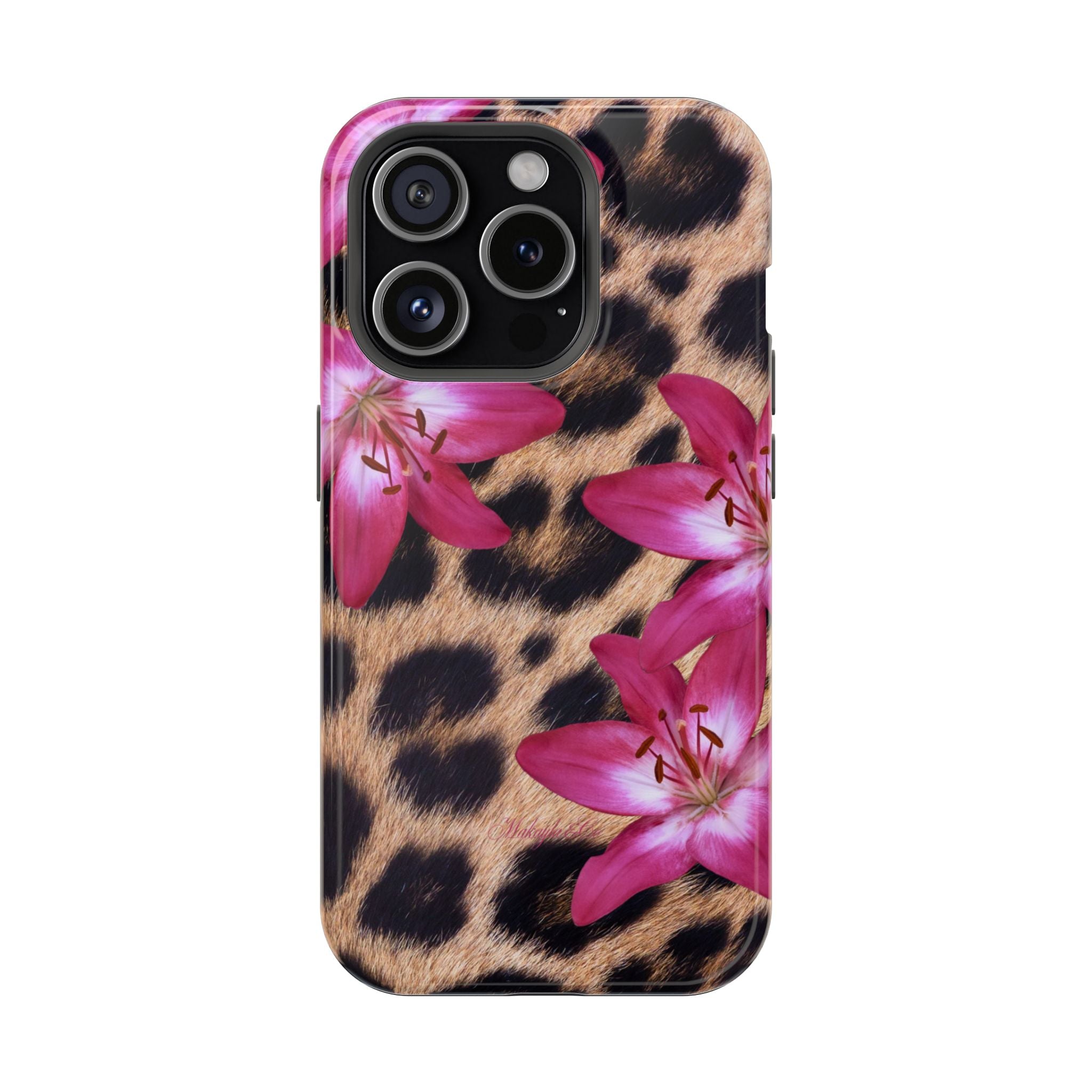 Floral Leopard
