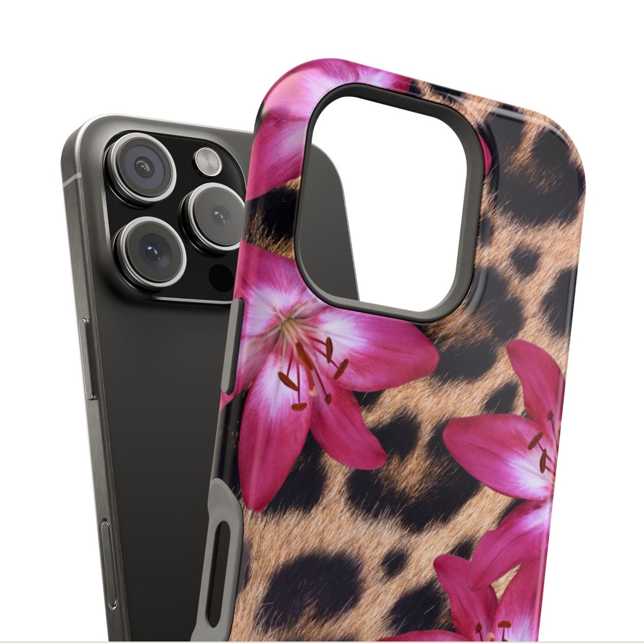 Floral Leopard