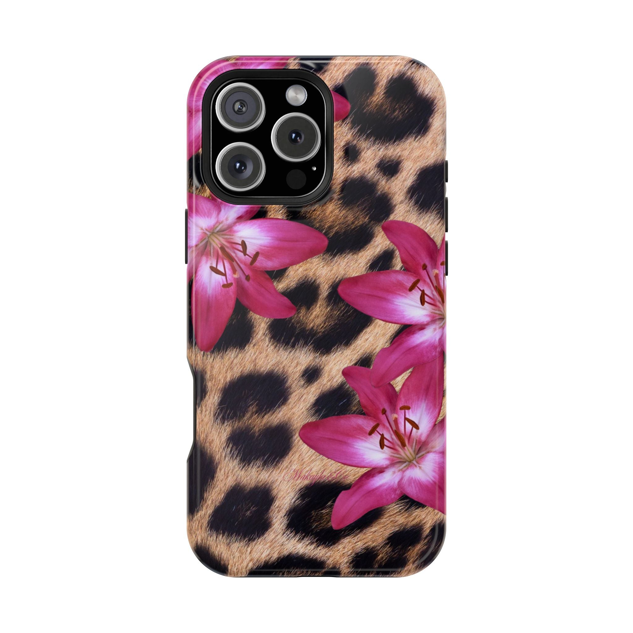 Floral Leopard